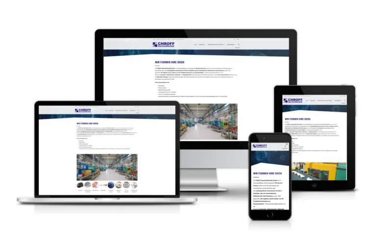 Mockup Multiscreen von Chroff Kunststofftechnik