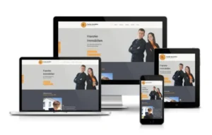 Mockup Multiscreen von Franzke Immobilien